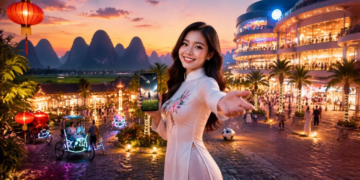 Người hâm mộ bóng đá theo dõi trận đấu tại lễ hội Ninh Bình