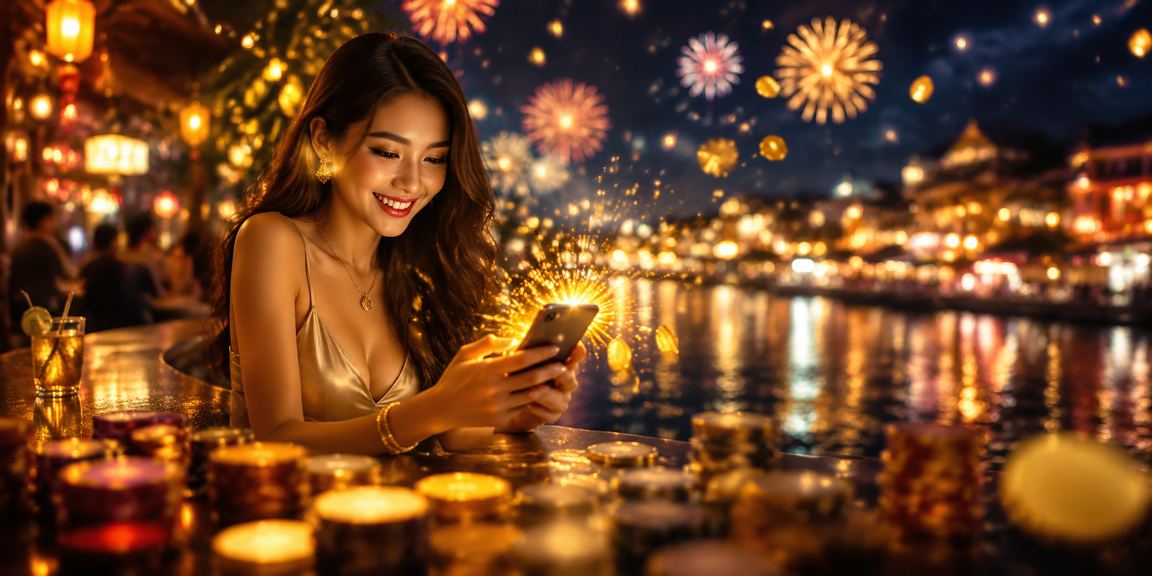 Người dùng xem thể thao trực tuyến tại chợ đêm Phú Quốc