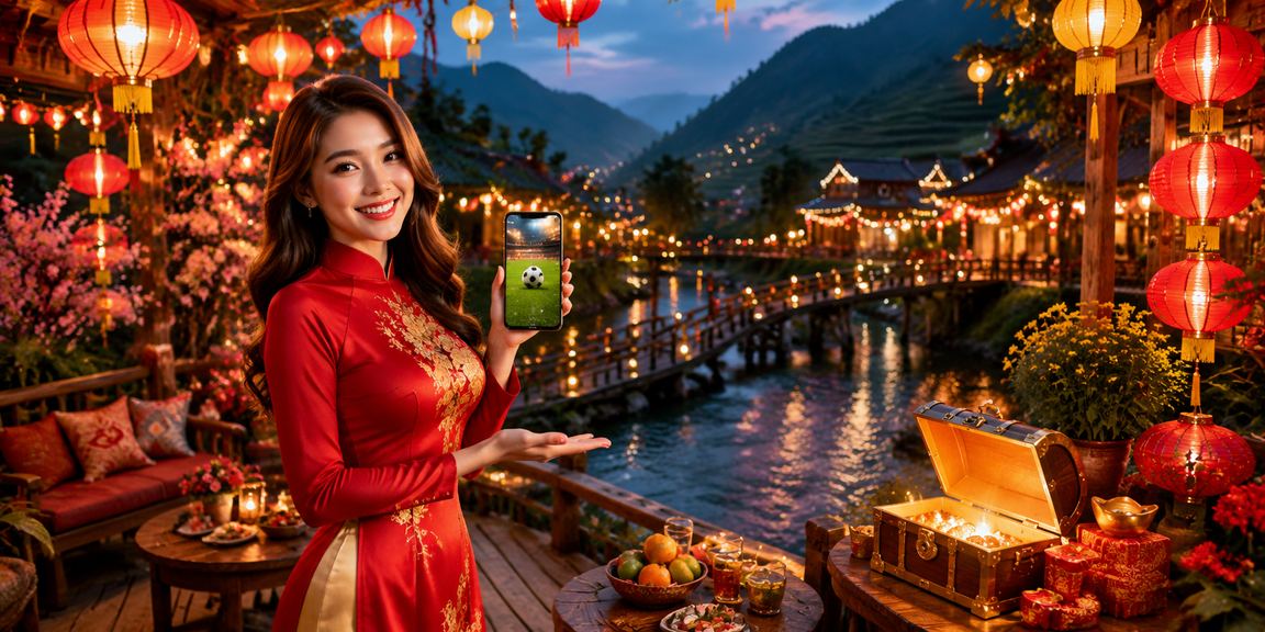 Người chơi cá cược bóng đá tại chợ đêm Sapa